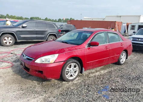 2007 Honda Accord 2.4 Ex z USA, uszkodzony, nr VIN 1HGCM56817A166366